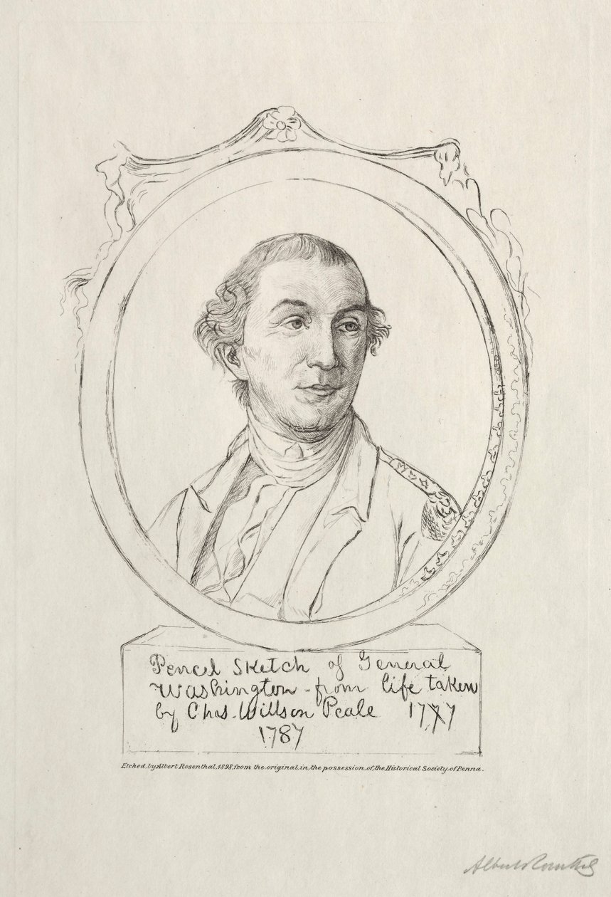 George Washington, 1898. alkotó: Albert Rosenthal