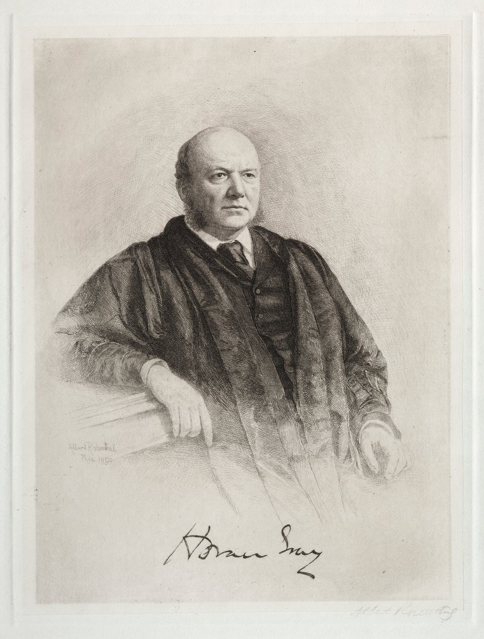 Horace Gray alkotó: Albert Rosenthal