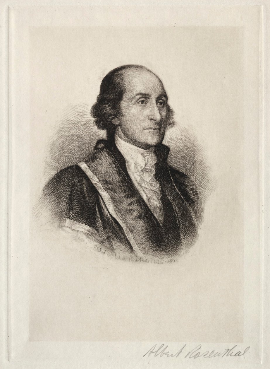 John Jay, 1887. alkotó: Albert Rosenthal