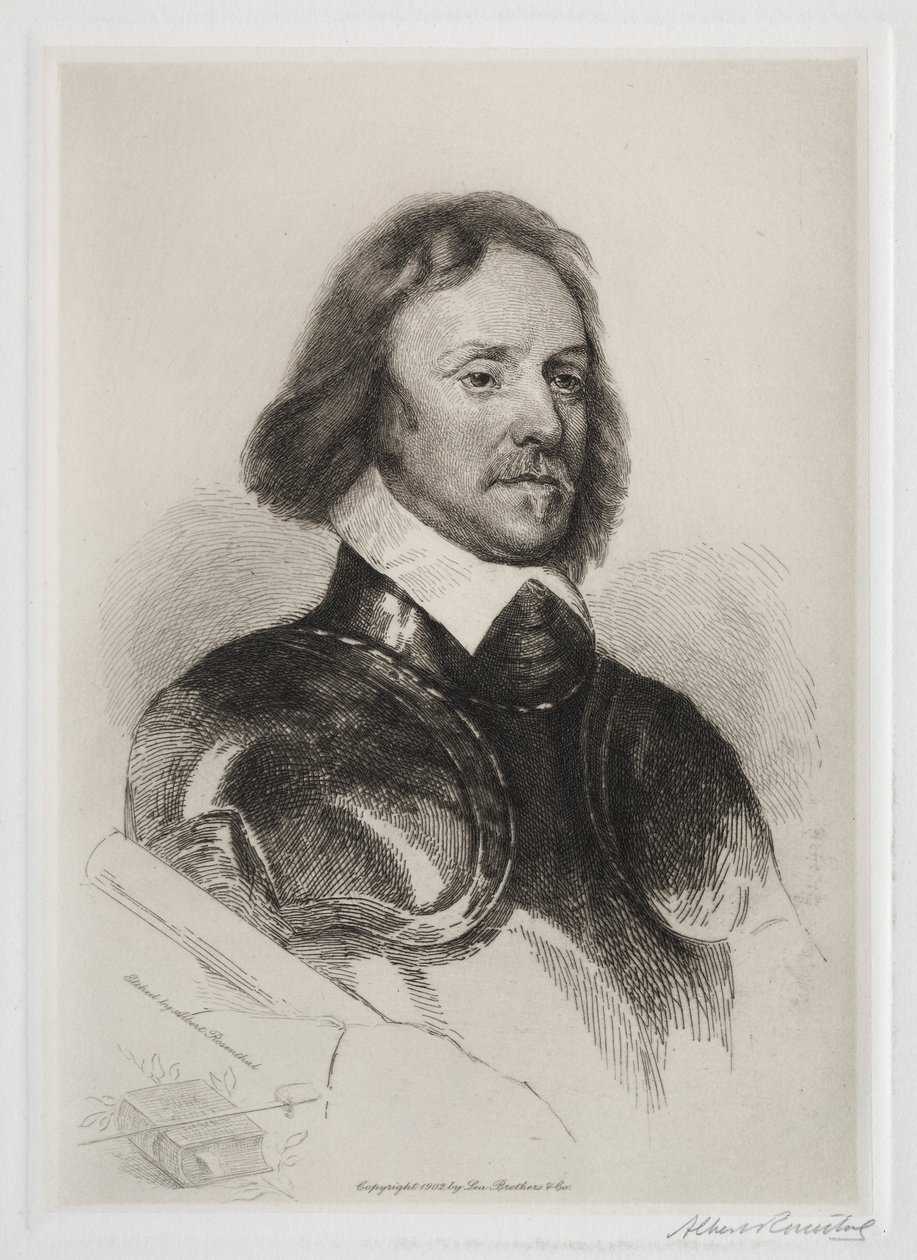 Oliver Cromwell alkotó: Albert Rosenthal