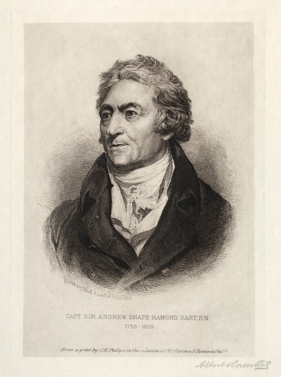 Sir Andrew Snape Hammond, 1888. alkotó: Albert Rosenthal