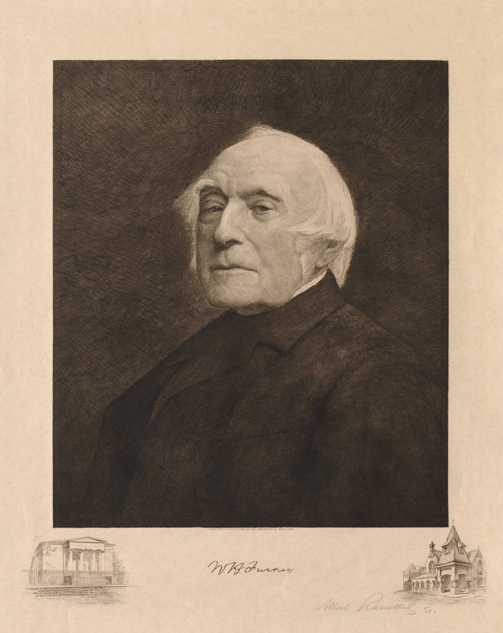 W. H. Furness, 1896. alkotó: Albert Rosenthal