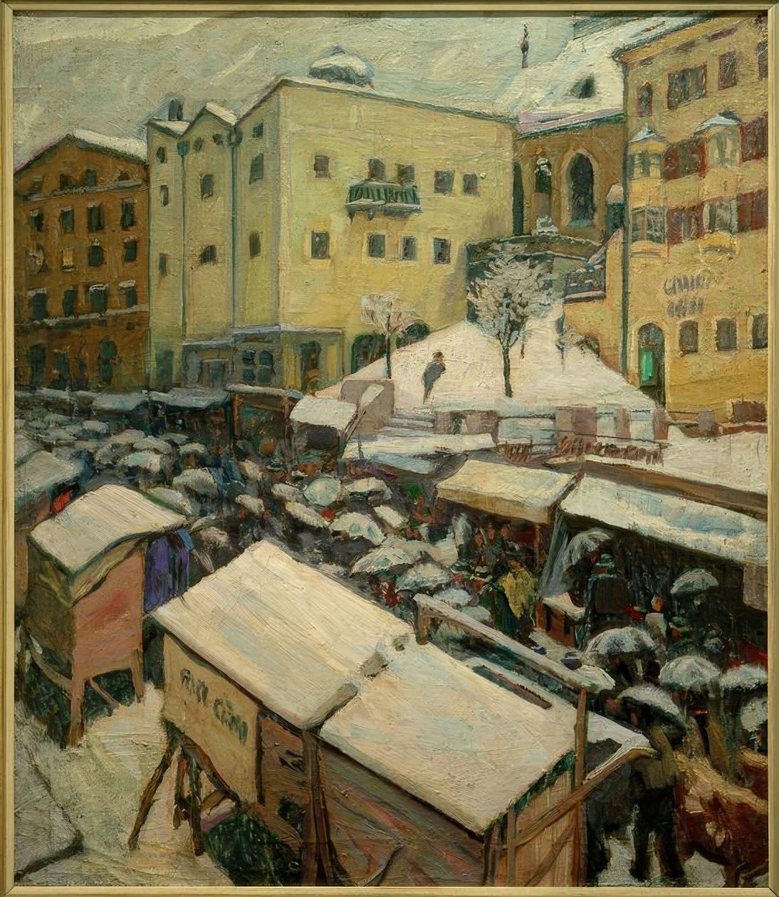 Kufsteini vásár alkotó: Albert Weisgerber