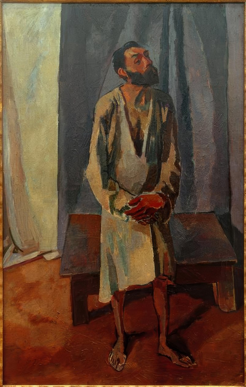 Inges férfi (a modell) alkotó: Albert Weisgerber