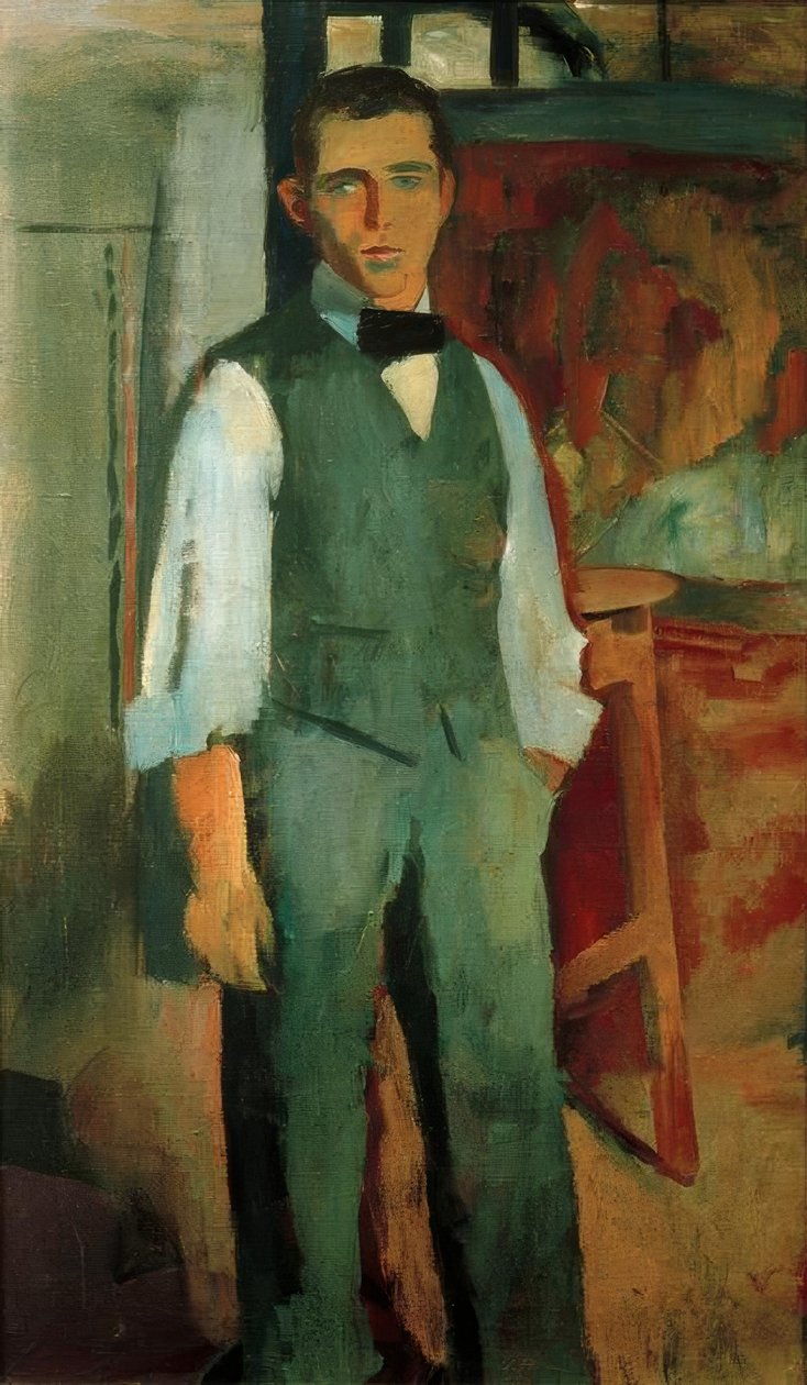 Önarckép alkotó: Albert Weisgerber