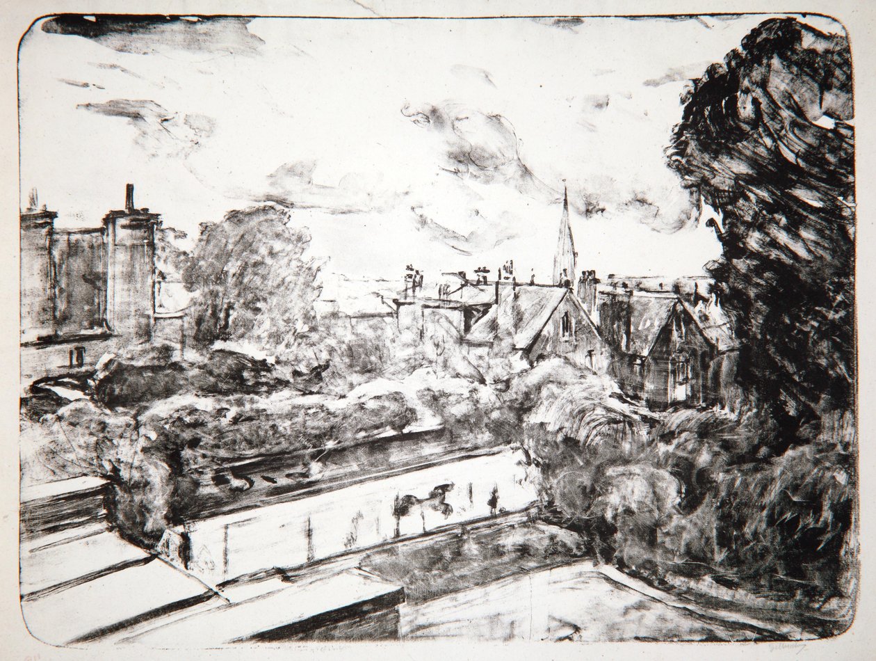 Hampstead, 1916 alkotó: Albert de Belleroche