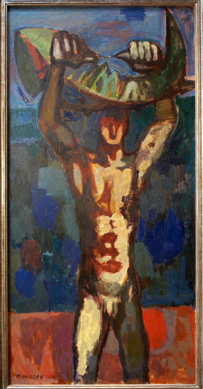 Szicíliai halász alkotó: Alberto Morrocco