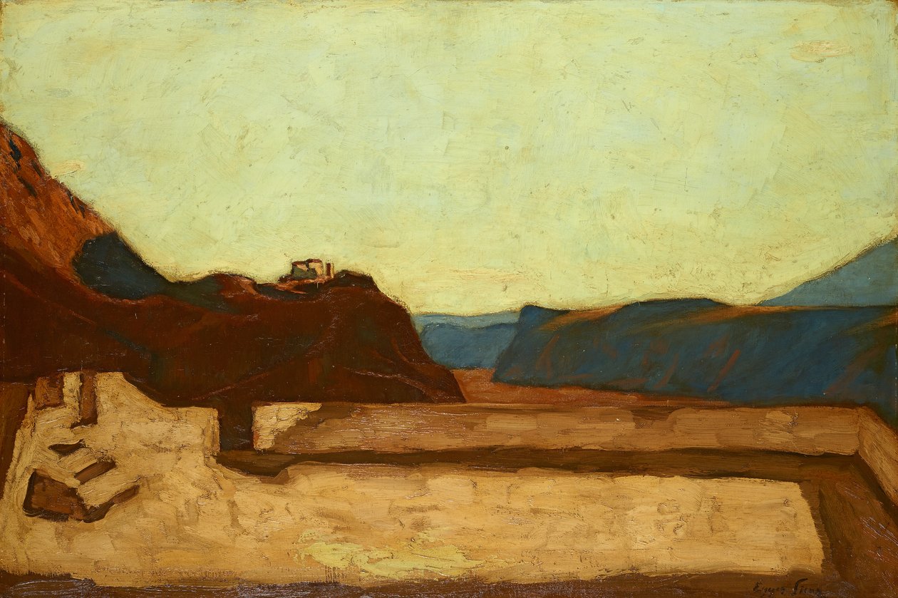 A bolzanói kálvárián alkotó: Albin Egger Lienz