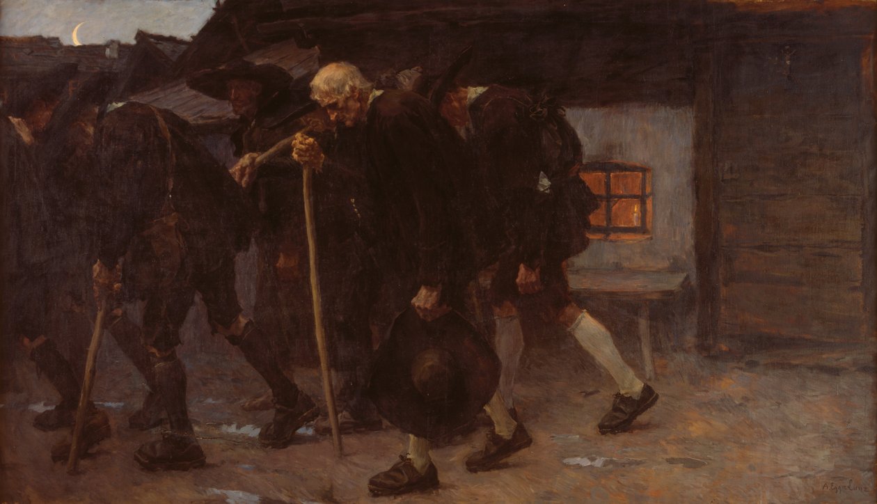 A békeszerződés után alkotó: Albin Egger Lienz