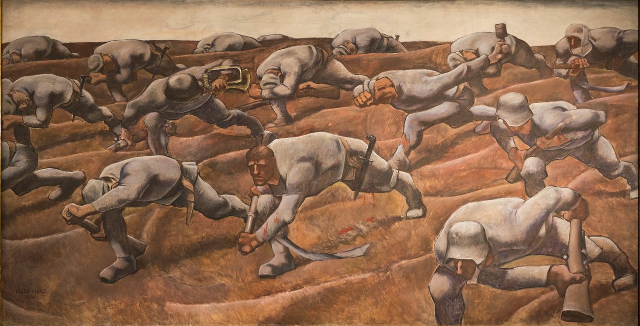 A névtelen, 1916. alkotó: Albin Egger Lienz