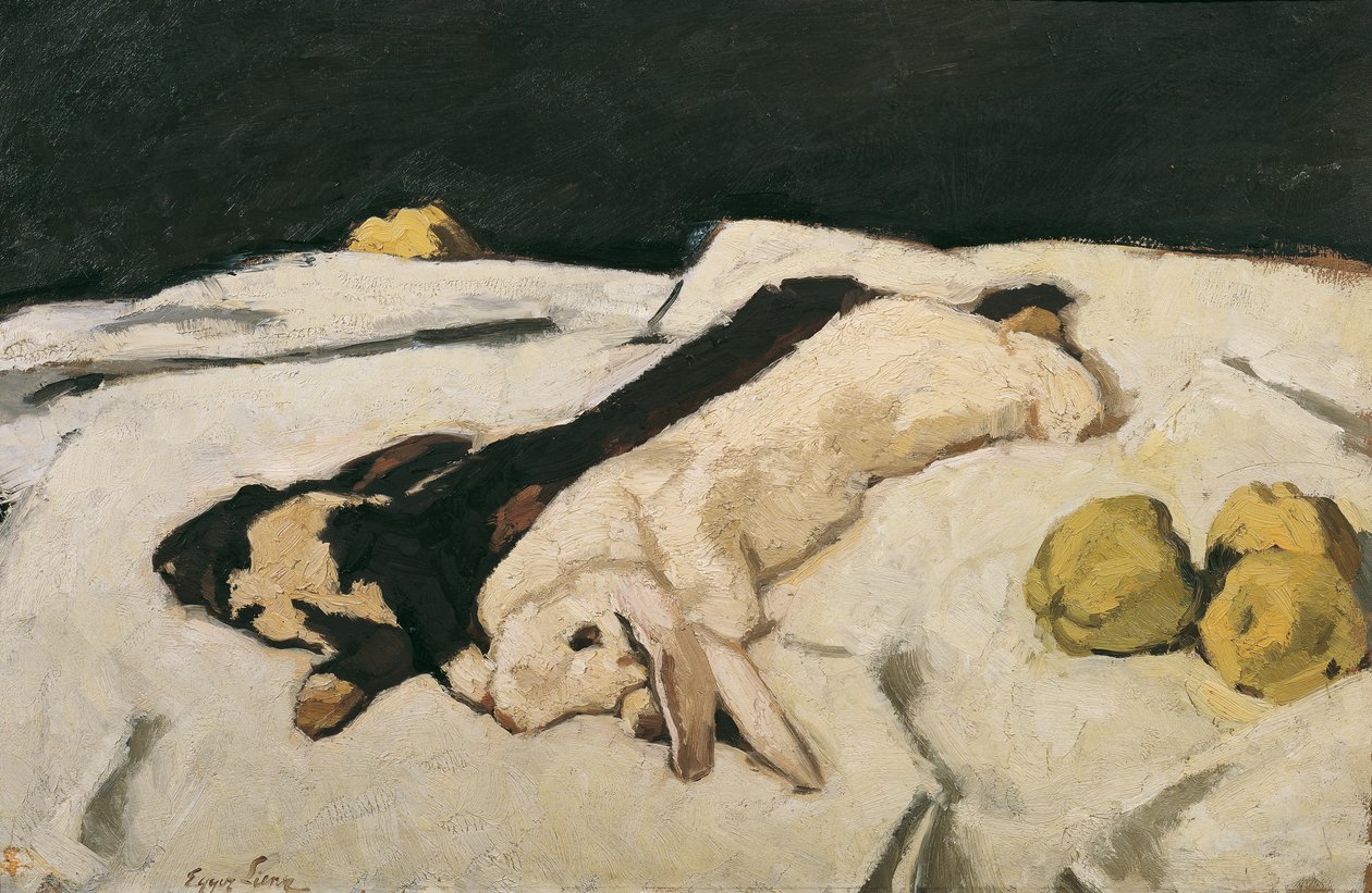 és kezek mennek előre alkotó: Albin Egger Lienz