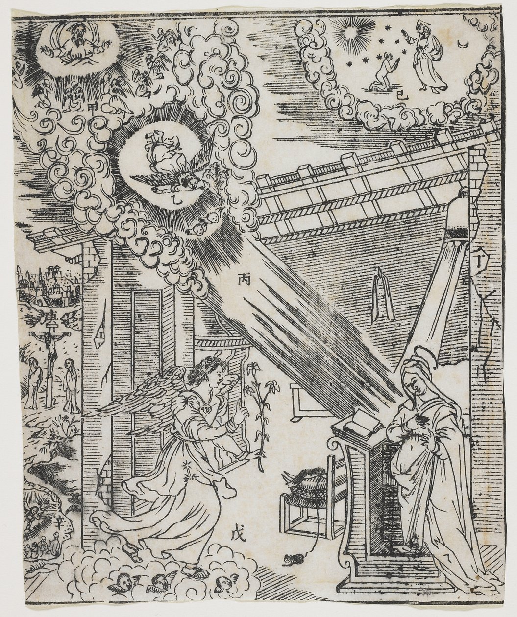 Szent Jeromos egy barlangban, 1480-1538 körül. alkotó: Albrecht Altdorfer