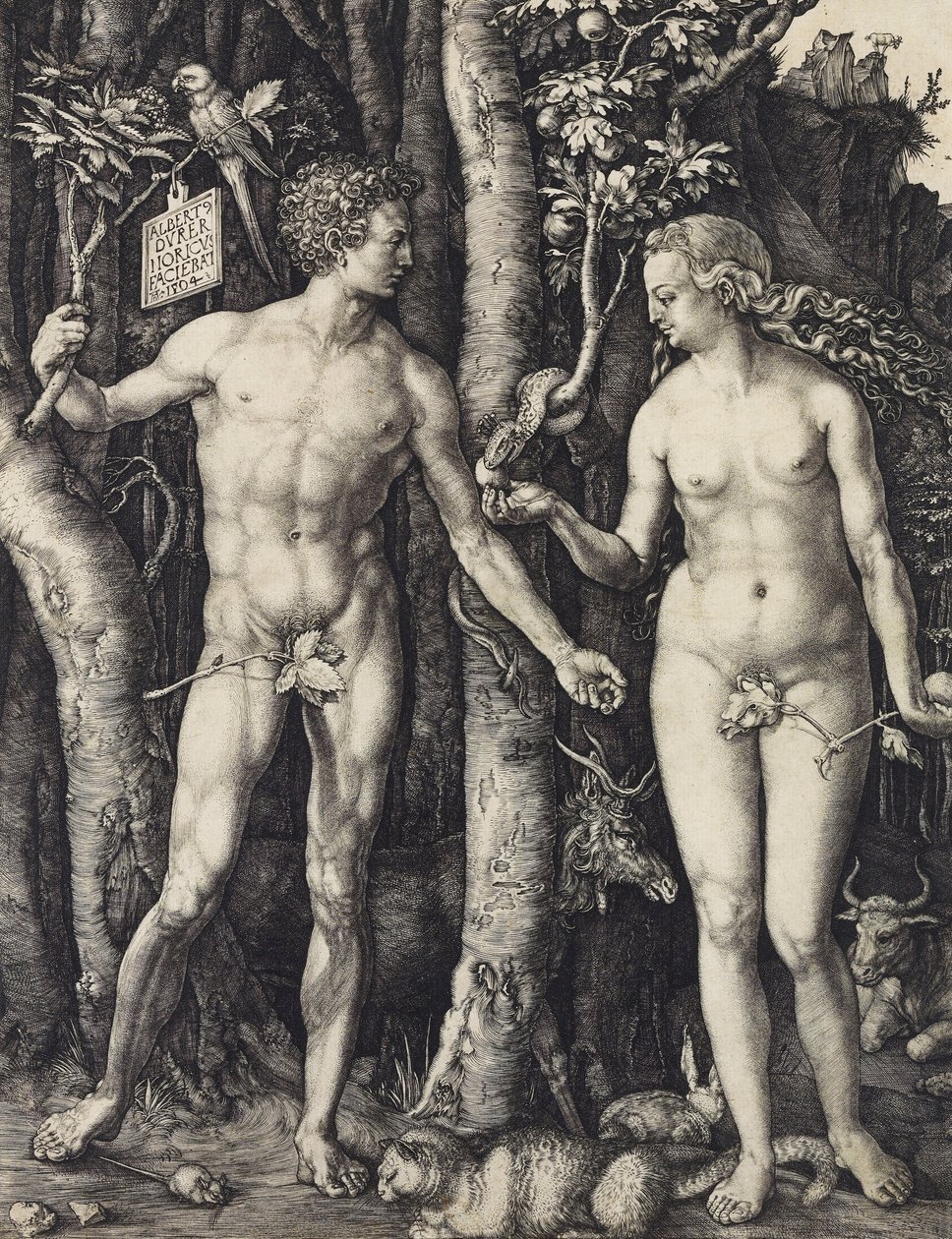 Ádám és Éva alkotó: Albrecht Dürer