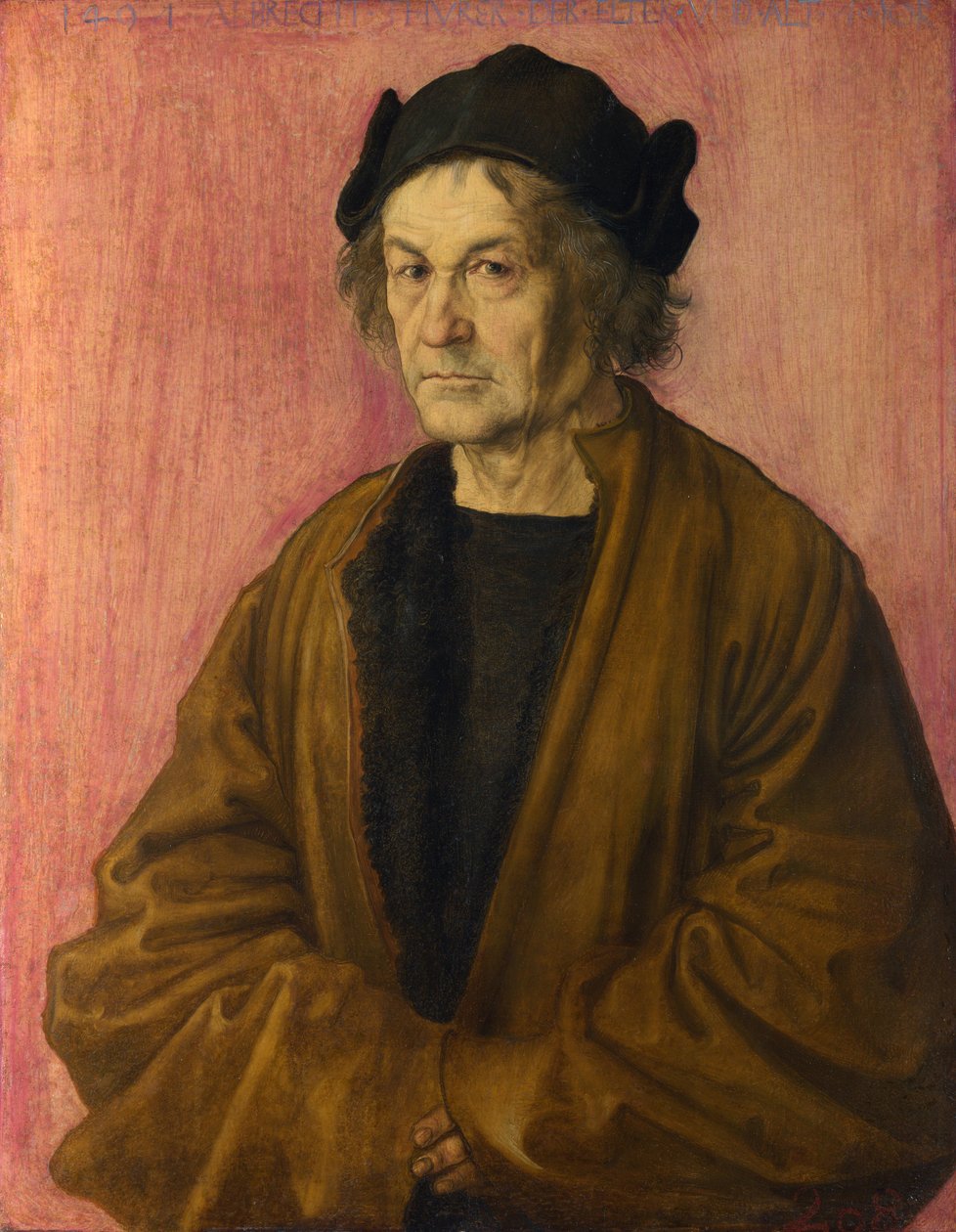 Albrecht Durer apja, 1497 (panel) alkotó: Albrecht Dürer
