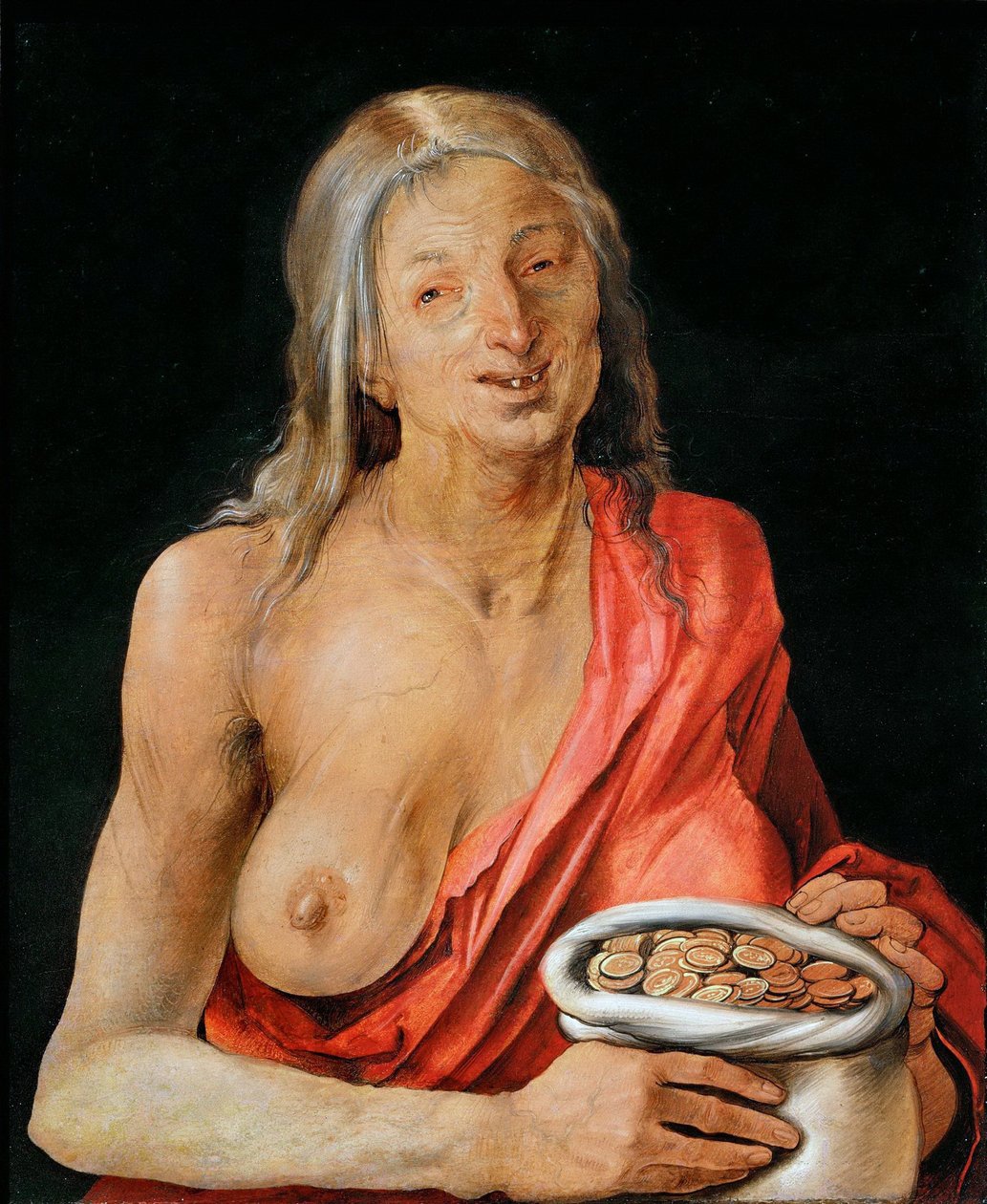 A kapzsiság allegóriája alkotó: Albrecht Dürer