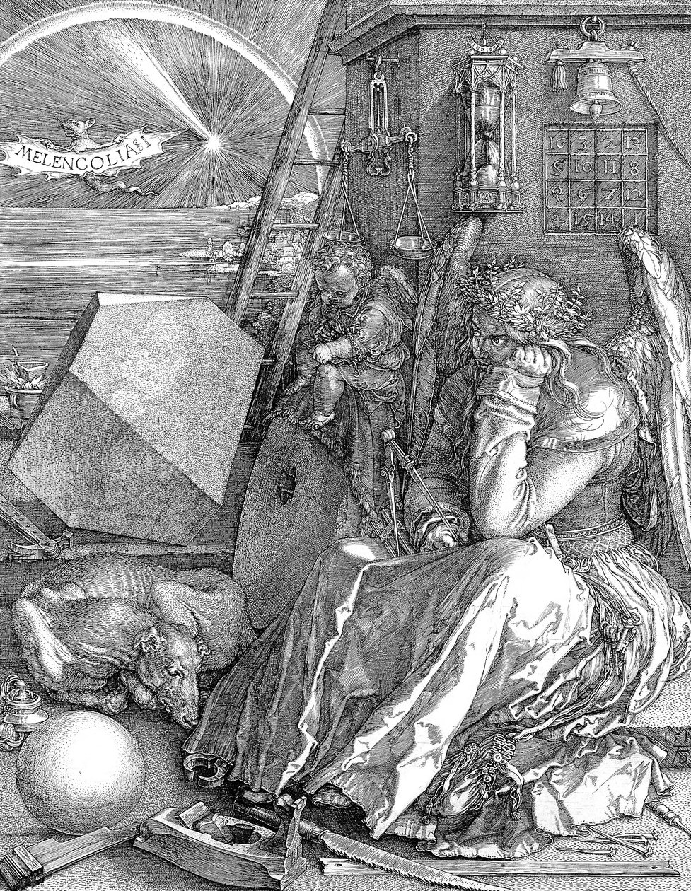 Melencolia I. alkotó: Albrecht Dürer