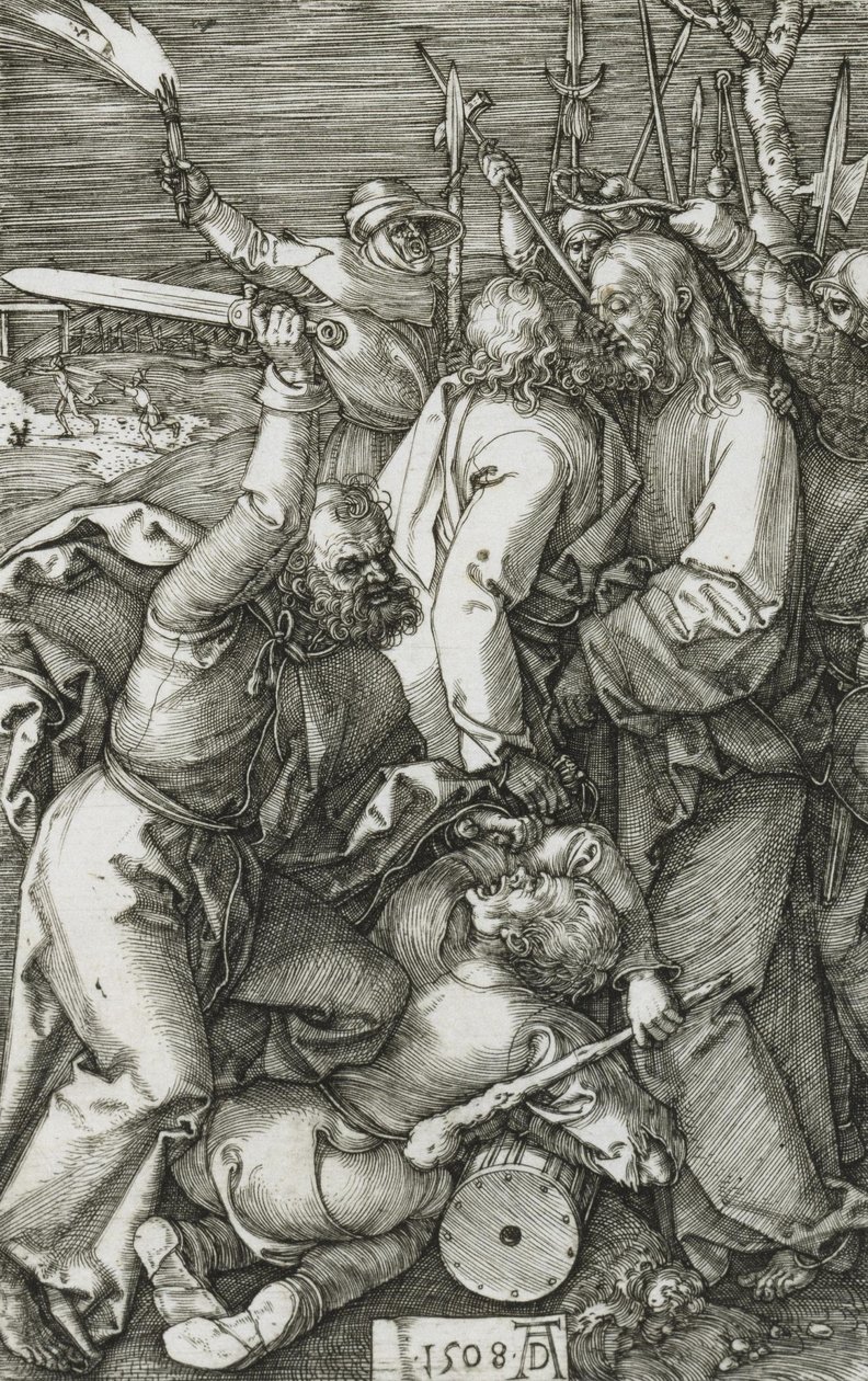 Krisztus elárulása alkotó: Albrecht Dürer