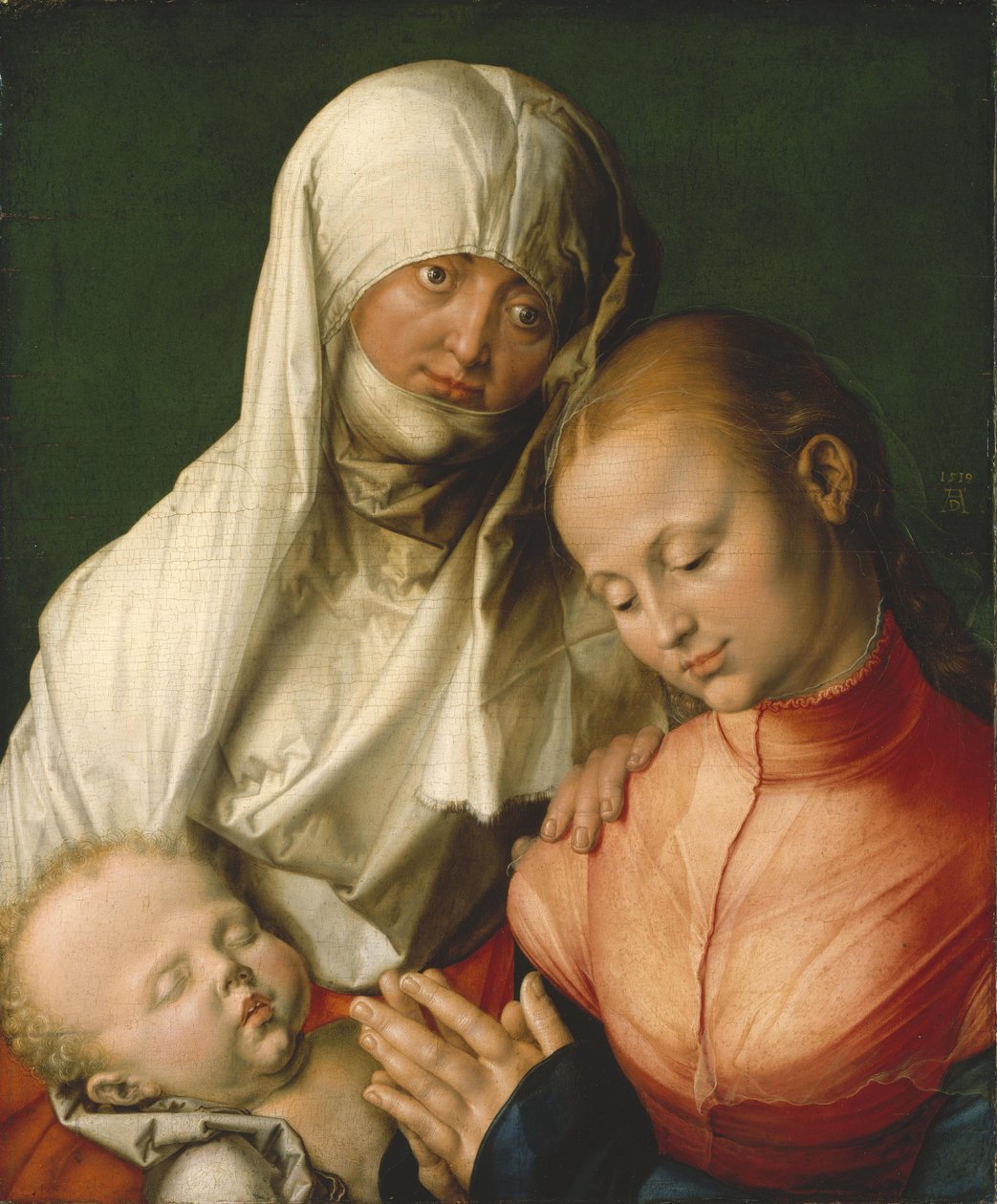 Szűz és gyermek Szent Annával alkotó: Albrecht Dürer
