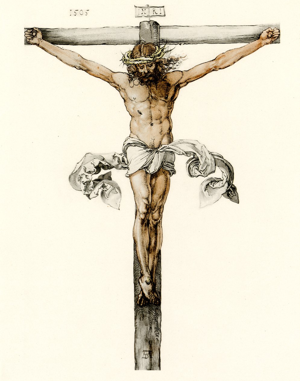 Krisztus a kereszten alkotó: Albrecht Dürer