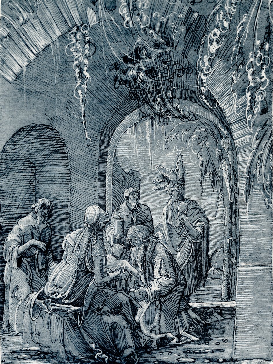 A mágusok imádása alkotó: Albrecht Altdorfer