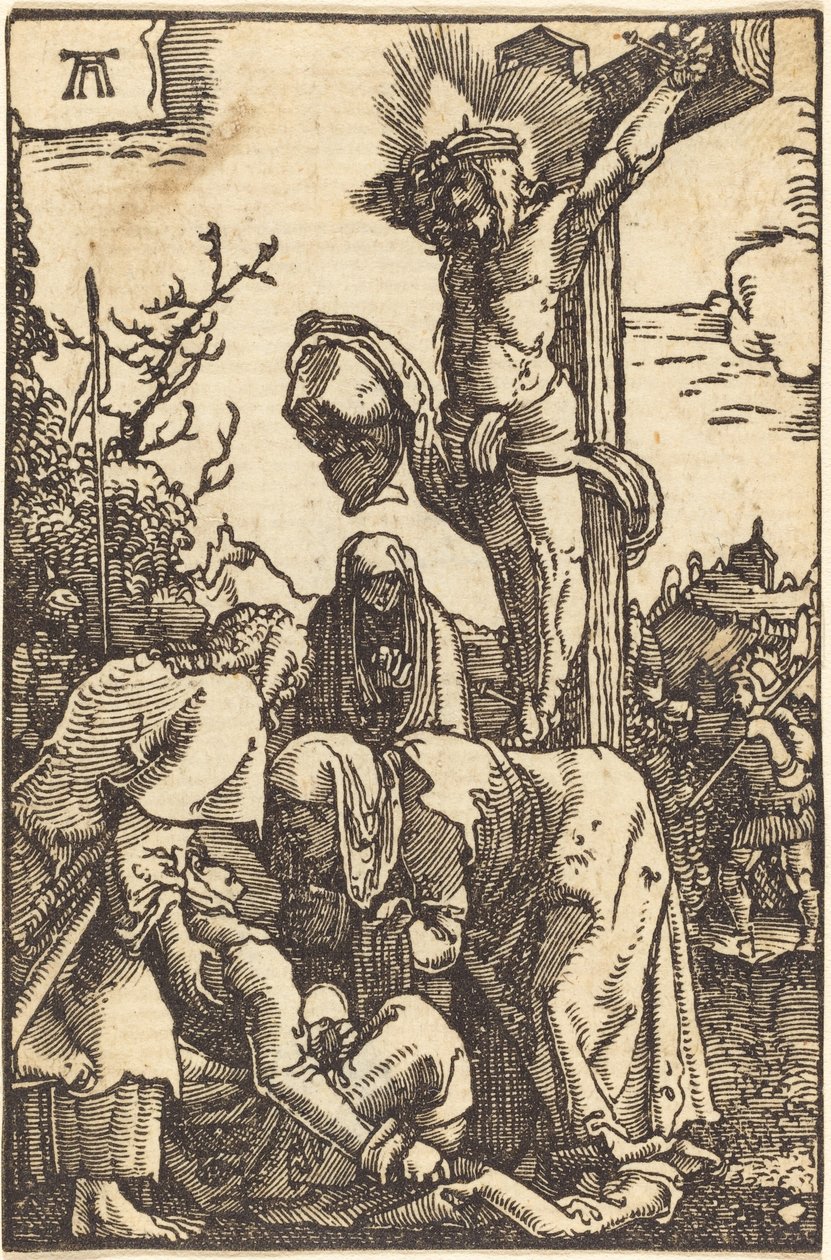 Krisztus a kereszten alkotó: Albrecht Altdorfer