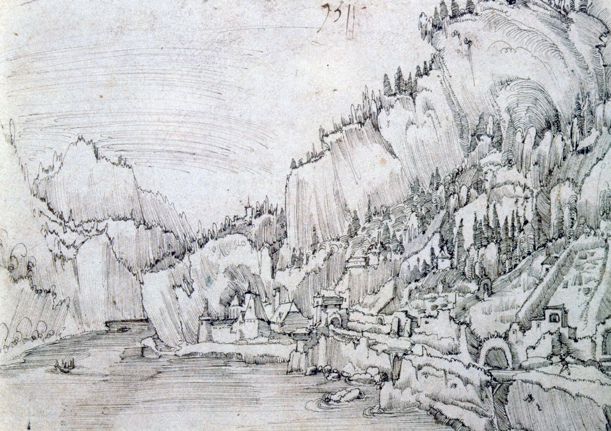 Sarmingstein a Dunán, 16. század alkotó: Albrecht Altdorfer