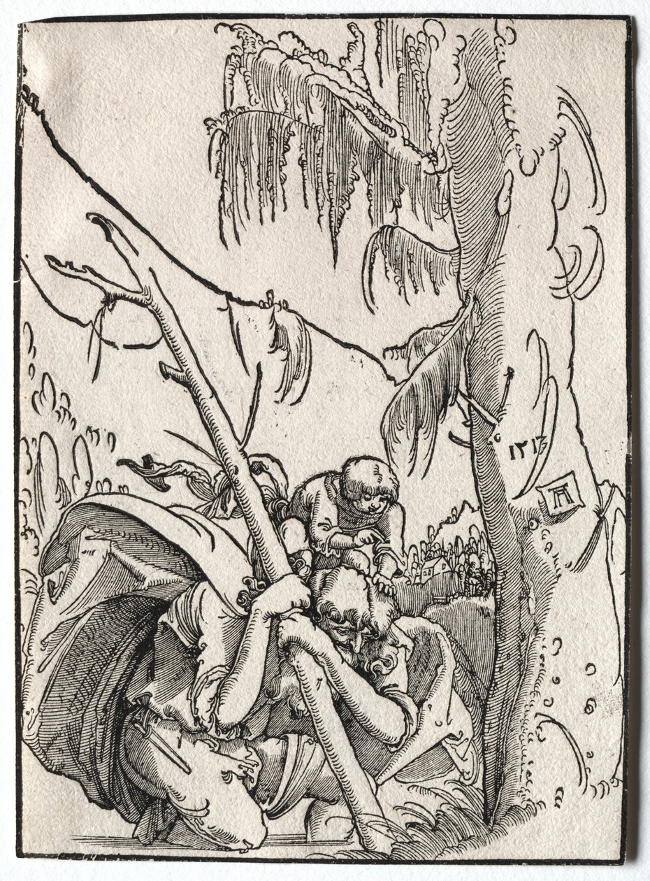Szent Kristóf alkotó: Albrecht Altdorfer
