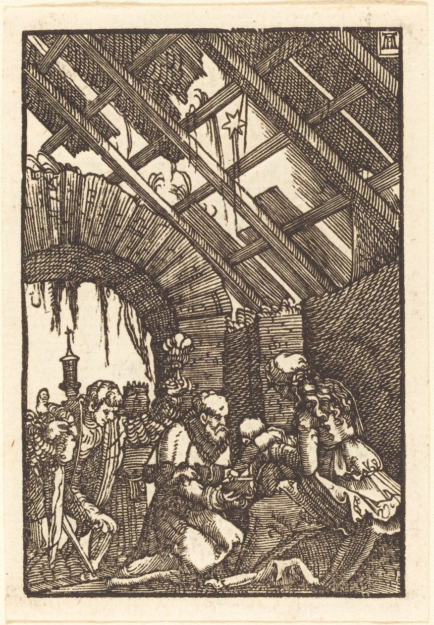A mágusok imádása alkotó: Albrecht Altdorfer