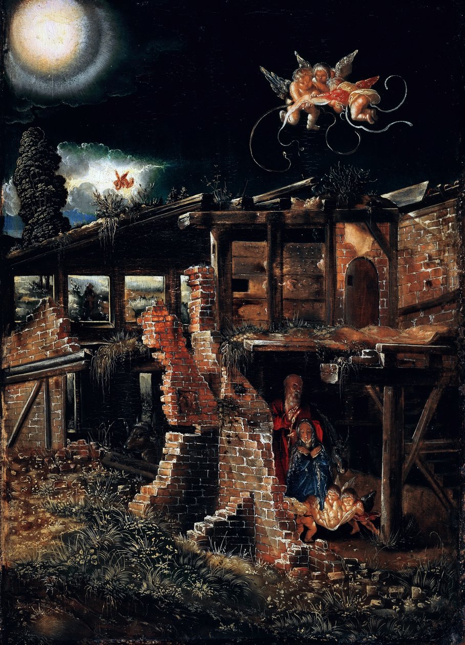 Krisztus születése alkotó: Albrecht Altdorfer