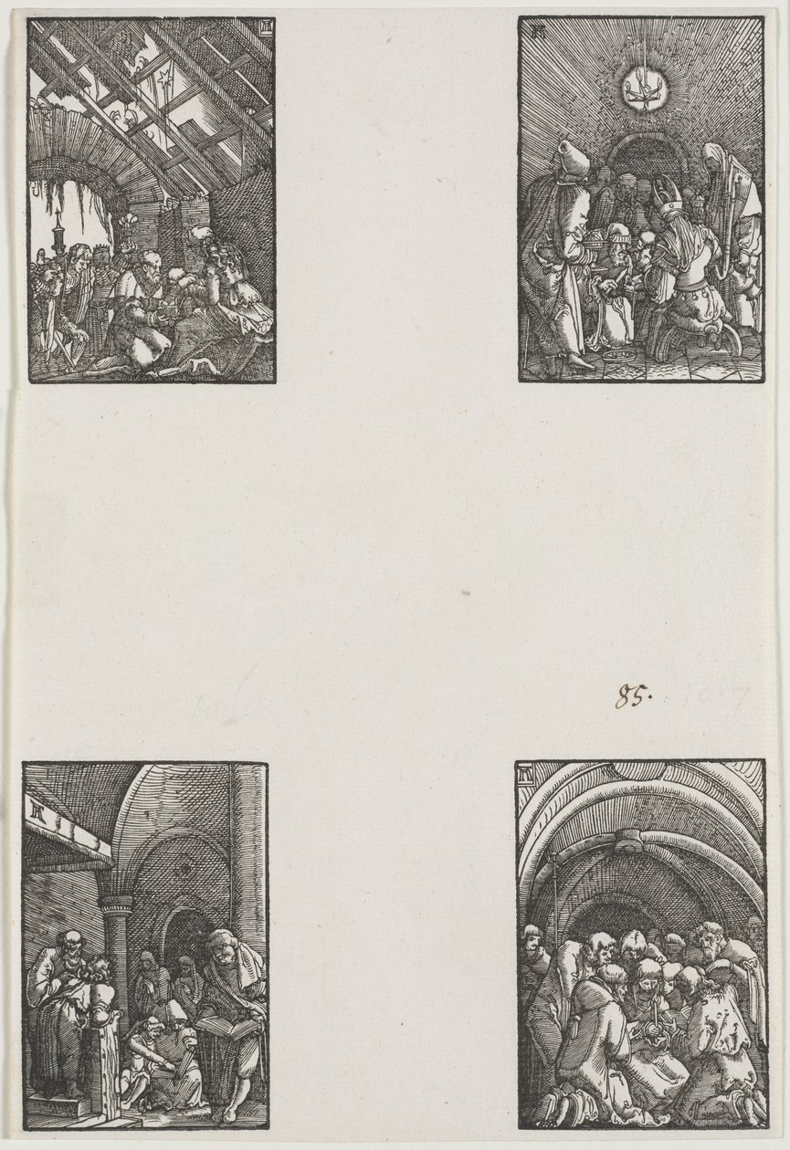 Az ember bukása és megváltása alkotó: Albrecht Altdorfer