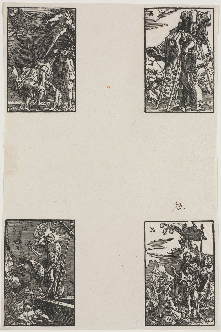Az ember bukása és megváltása alkotó: Albrecht Altdorfer