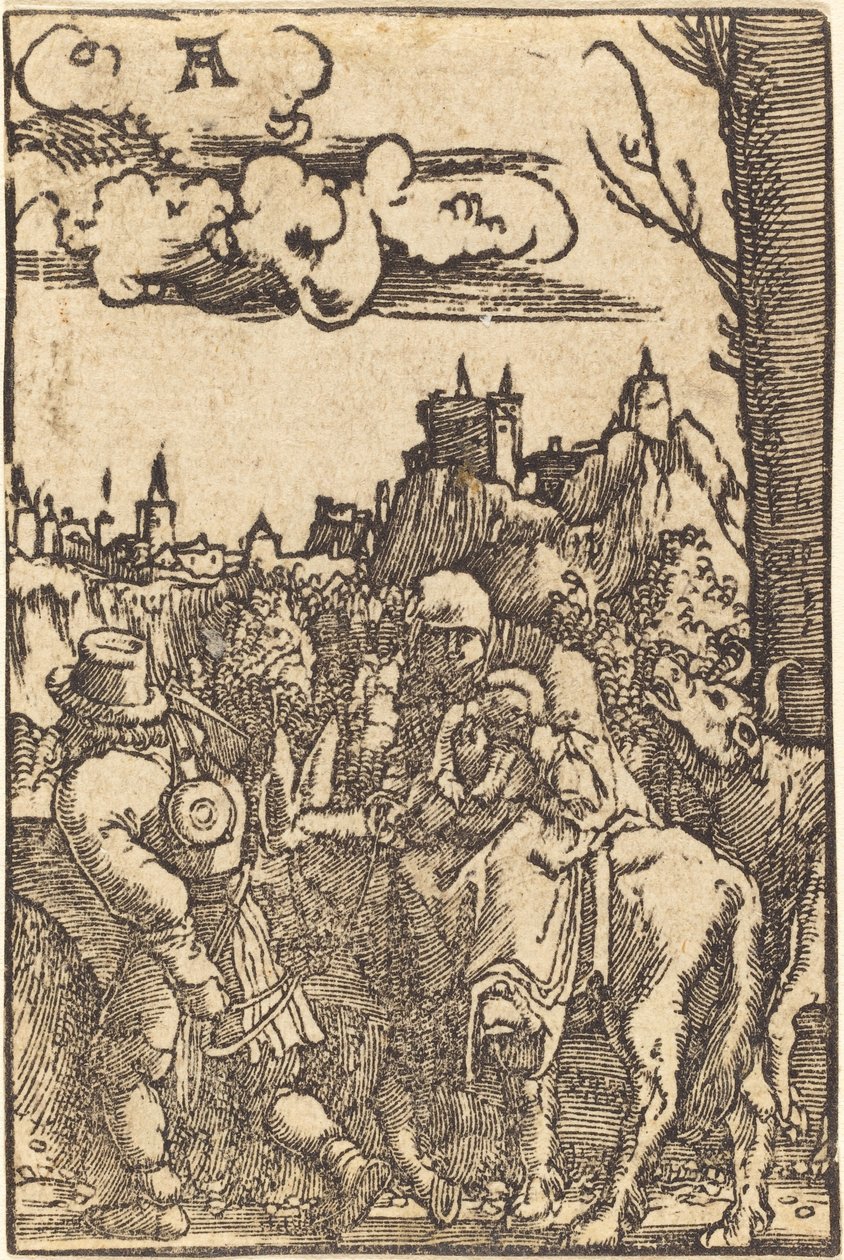 Repülés Egyiptomba alkotó: Albrecht Altdorfer