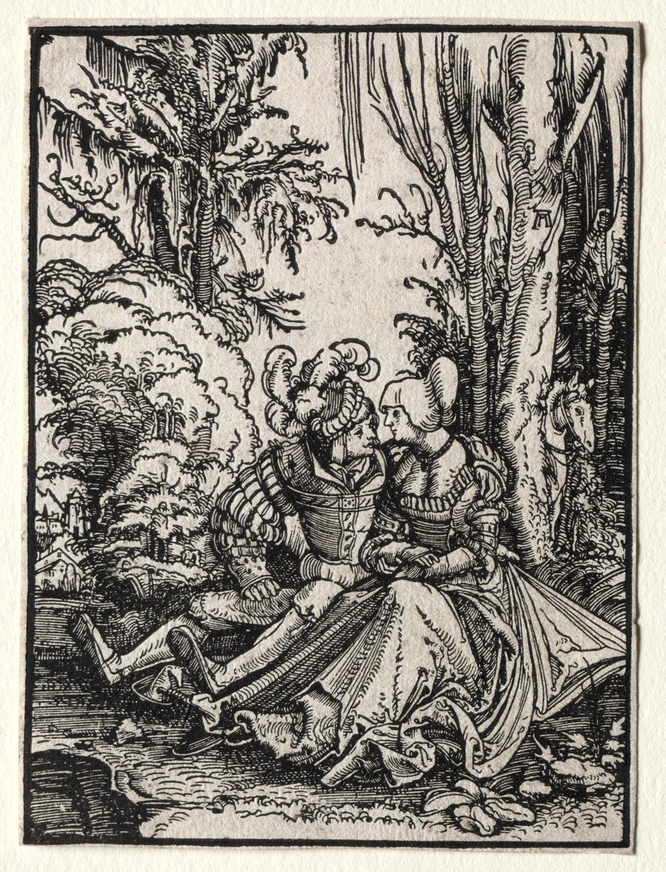 A szerelmesek, 1511. alkotó: Albrecht Altdorfer