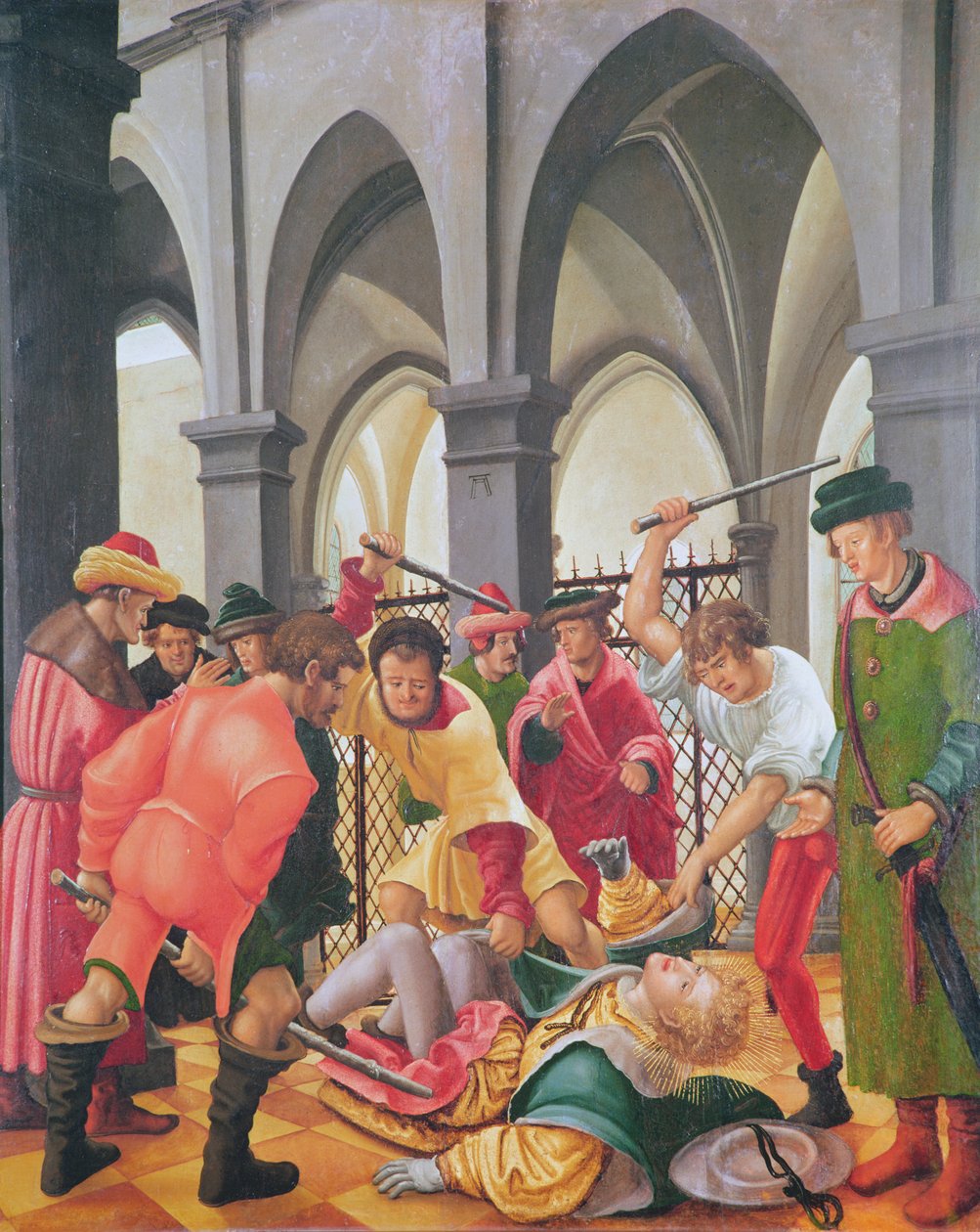 Szent Flórián mártíromsága alkotó: Albrecht Altdorfer