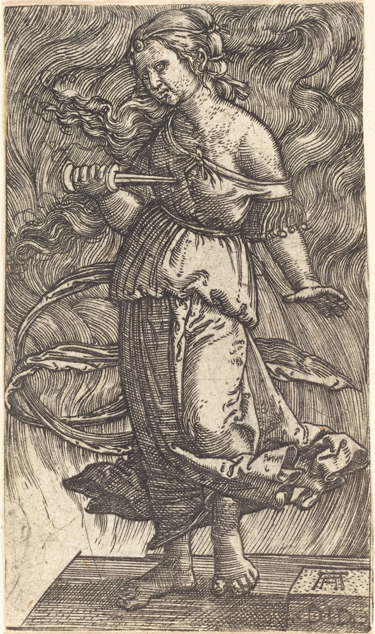 Dido öngyilkossága alkotó: Albrecht Altdorfer
