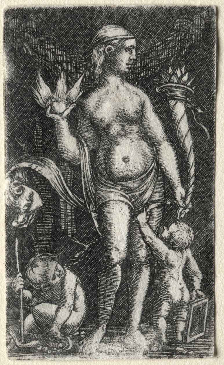 Vénusz két Ámor között alkotó: Albrecht Altdorfer