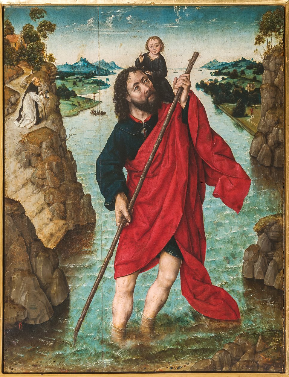 Szent Kristóf alkotó: Albrecht Bouts