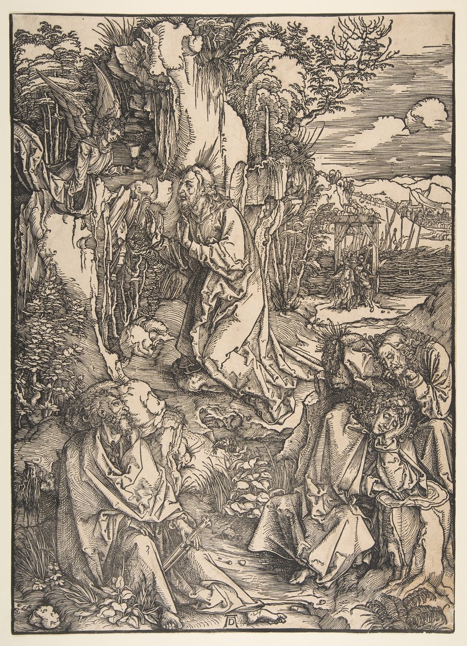 Agónia a kertben.n.d. alkotó: Albrecht Dürer