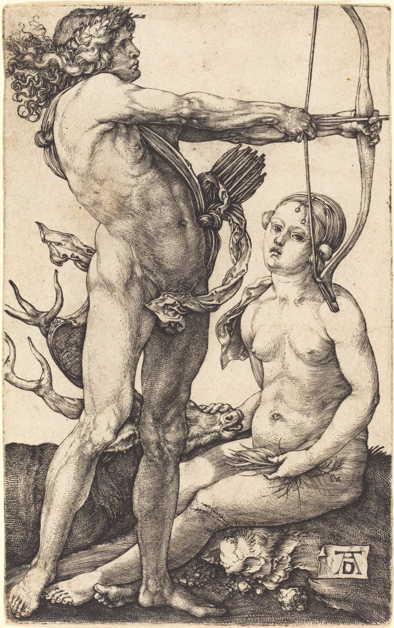 Apollo és Diana alkotó: Albrecht Dürer