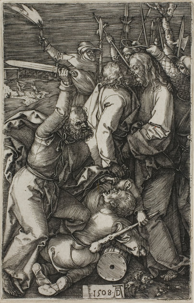 Krisztus árulása, A bevésett szenvedésből alkotó: Albrecht Dürer