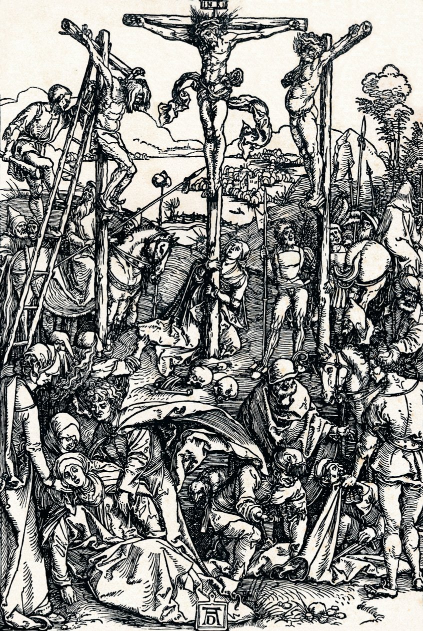 Kálvária három kereszttel, 1504 1906 alkotó: Albrecht Dürer