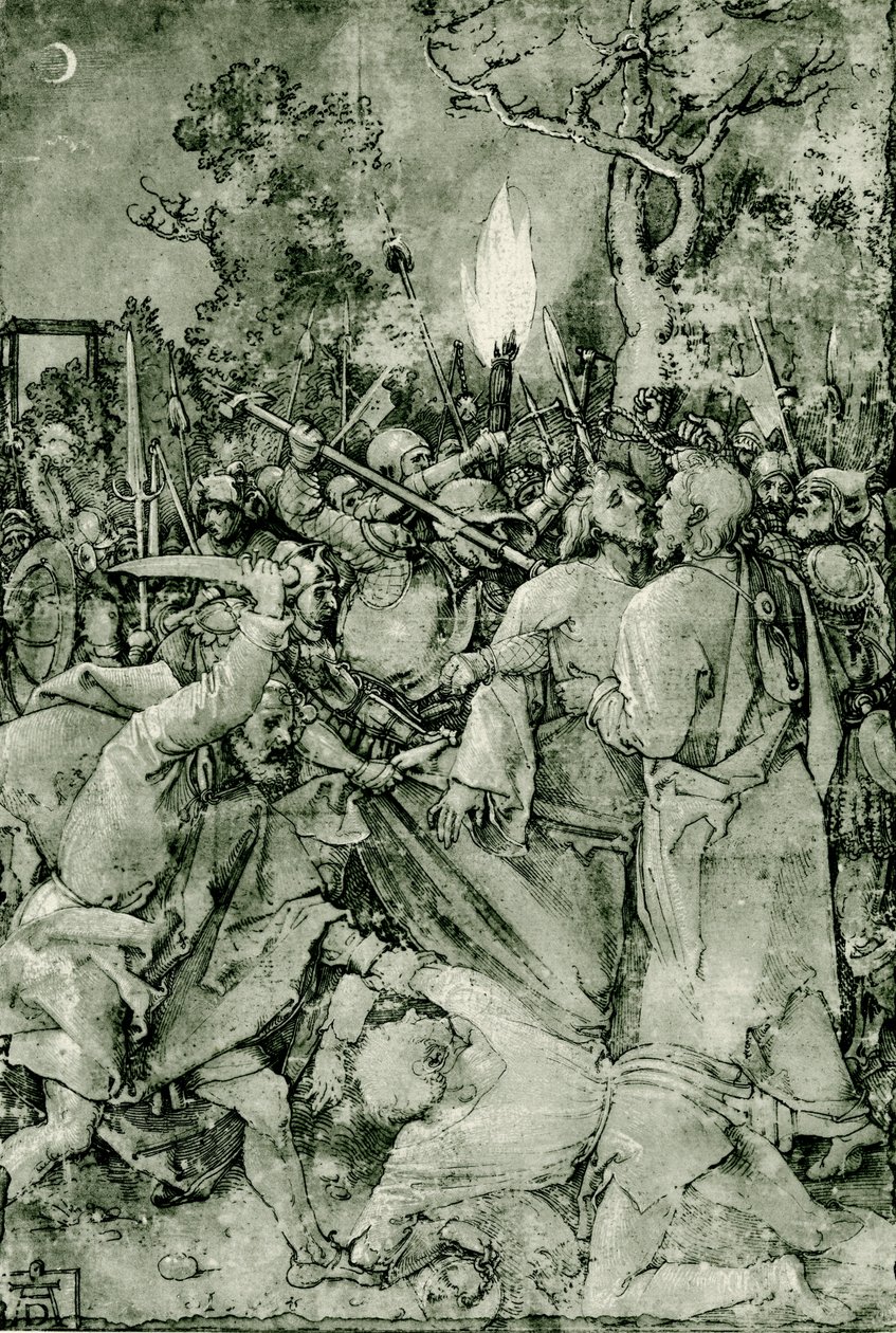 Krisztus elfogása alkotó: Albrecht Dürer