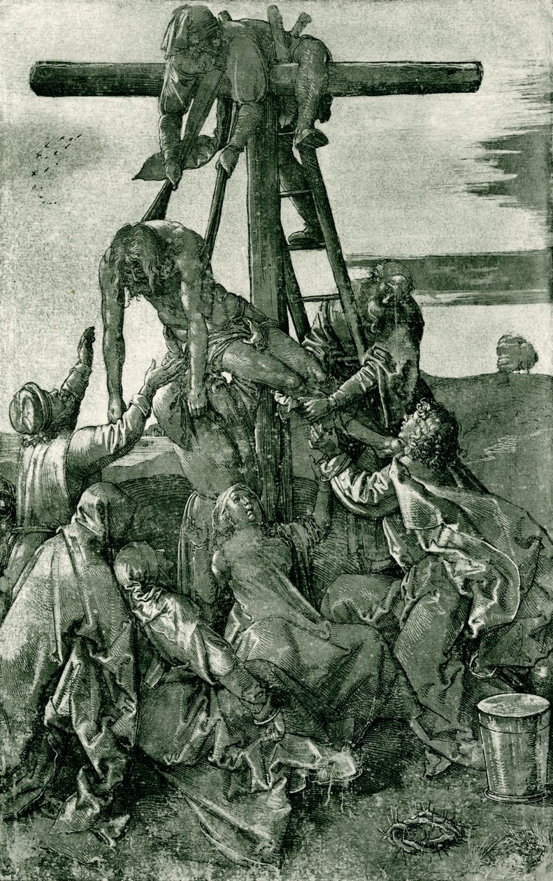 Krisztust levették a keresztről alkotó: Albrecht Dürer