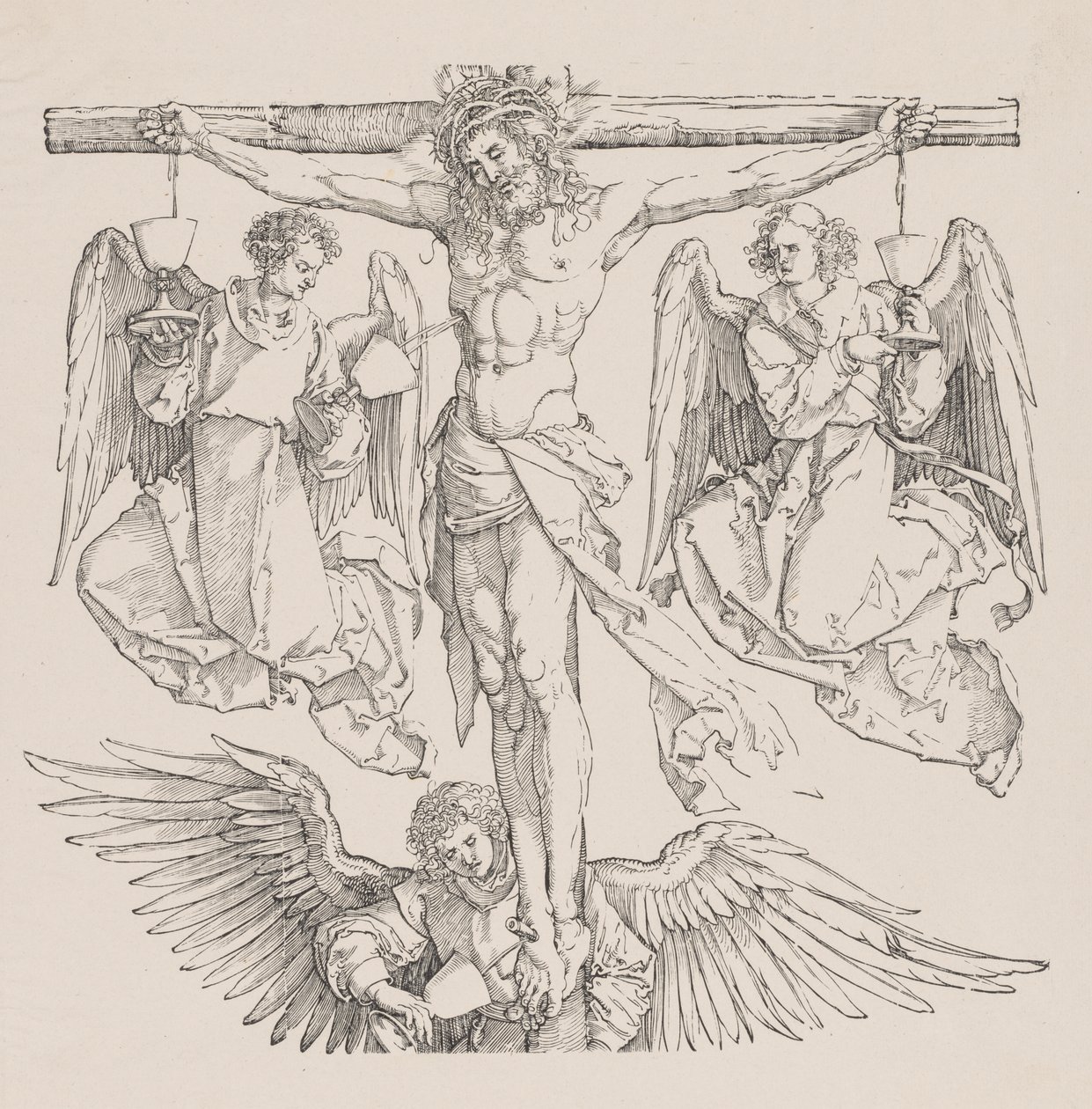 Krisztus a kereszten alkotó: Albrecht Dürer