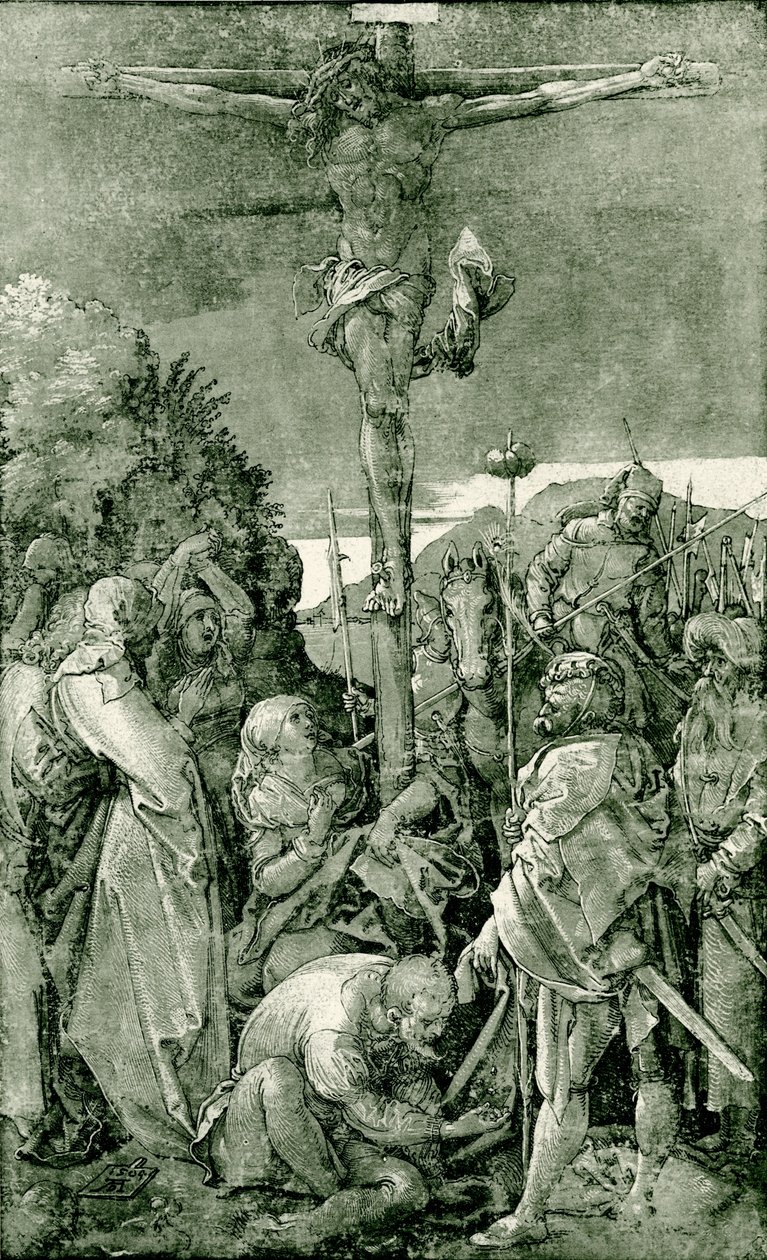Krisztus a kereszten alkotó: Albrecht Dürer
