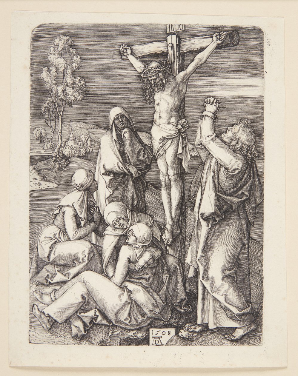 Keresztre feszítés alkotó: Albrecht Dürer