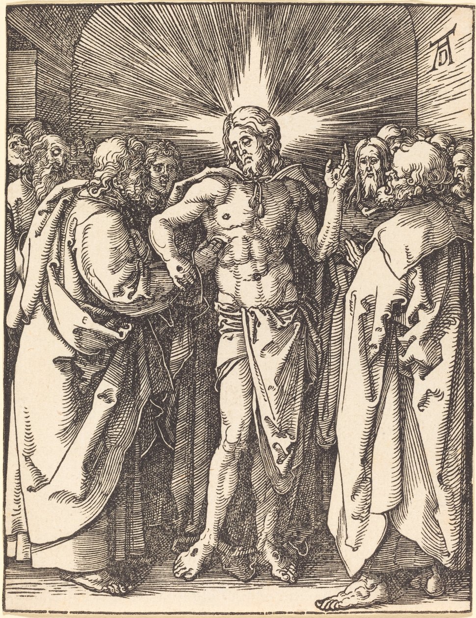 Kételkedve Thomas alkotó: Albrecht Dürer