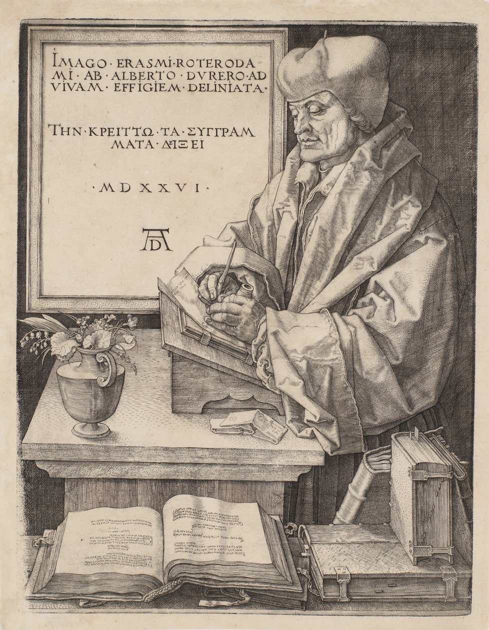 Rotterdami Erasmus alkotó: Albrecht Dürer