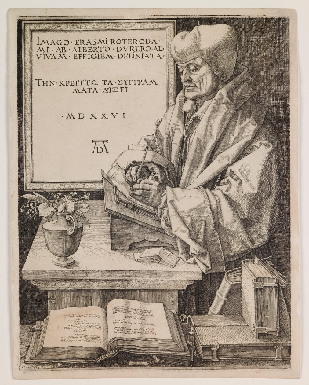 Rotterdami Erasmus alkotó: Albrecht Dürer