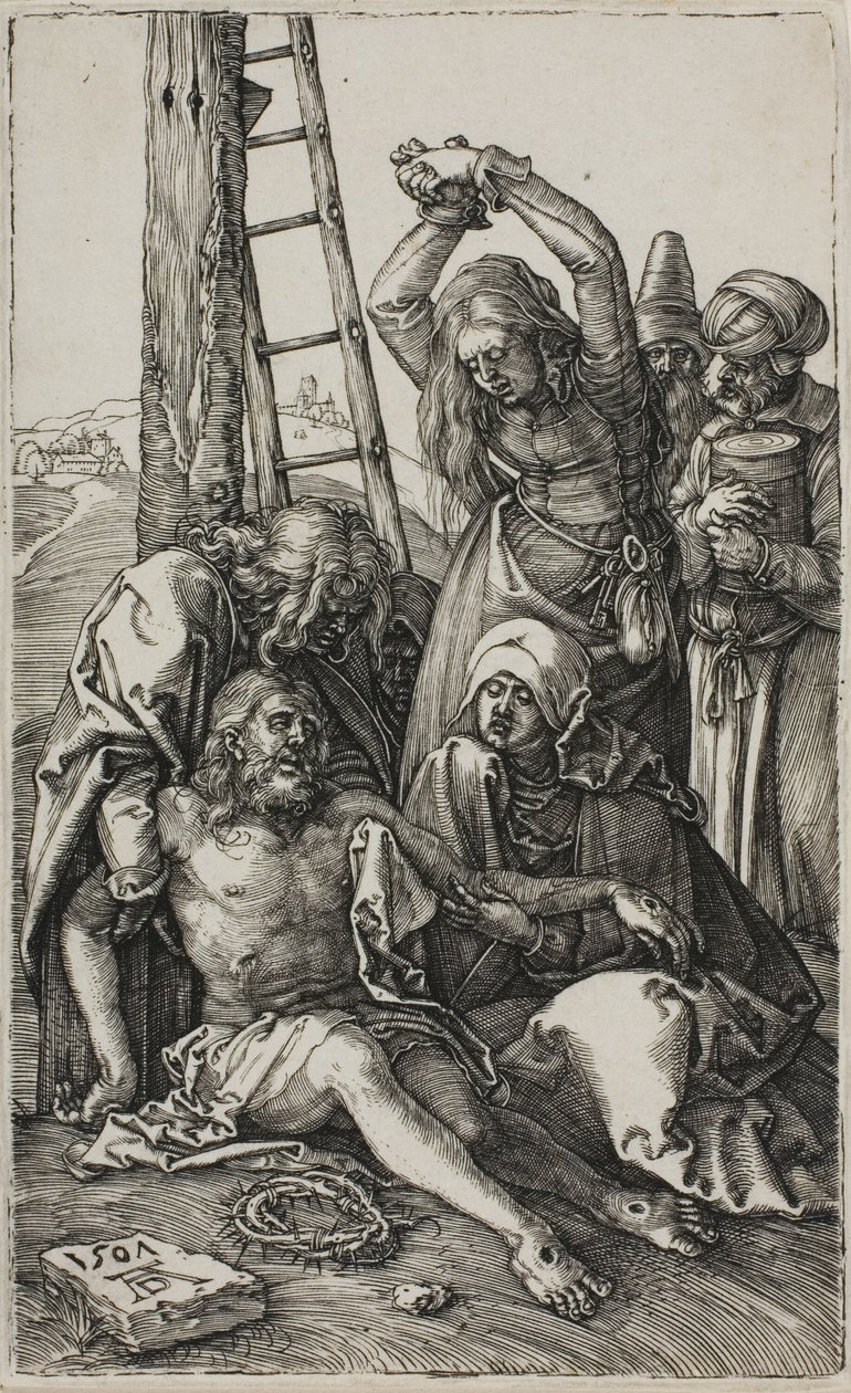 Krisztus siralma, A vésett passióból alkotó: Albrecht Dürer